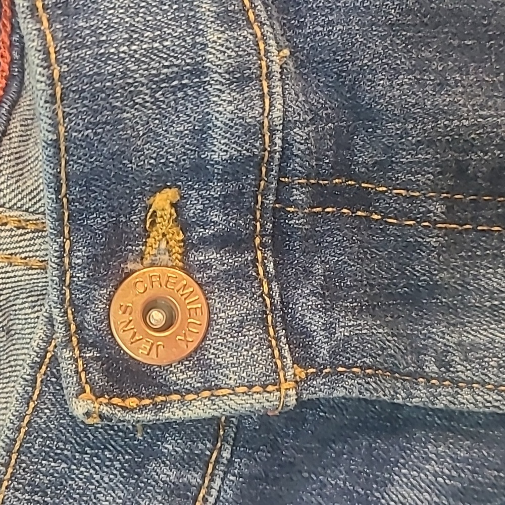 Daniel Cremieux Dark Blue Straight Jeans Size 40X30 Man - Picture 5 of 10